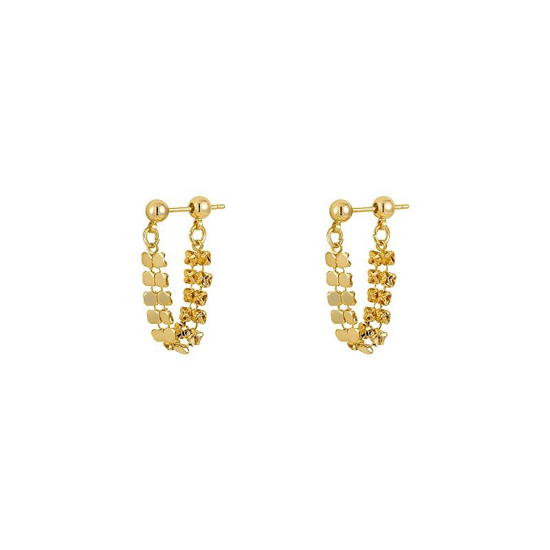 Women's 2023 Light Luxury Tassel Dangle Earrings - Niche Design and Trendy Studs