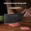 Handmade Forged Slicing Knife Wood Handle Chefs Cleaver Longquan Kitchen Knives For Cutting Vegetables And Meat China Messer