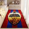 CSKA Emblem Red & Blue Design Suitable As a Non-slip Mat for the Living Room or Bedroom Sofa