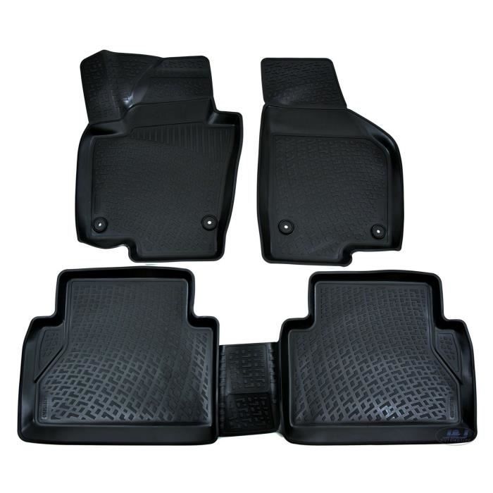 | TAPIS DE SOL EN CAOUTCHOUC 3D EXCLUSIVE COMPATIBLE AVEC SHARAN 2010-prés