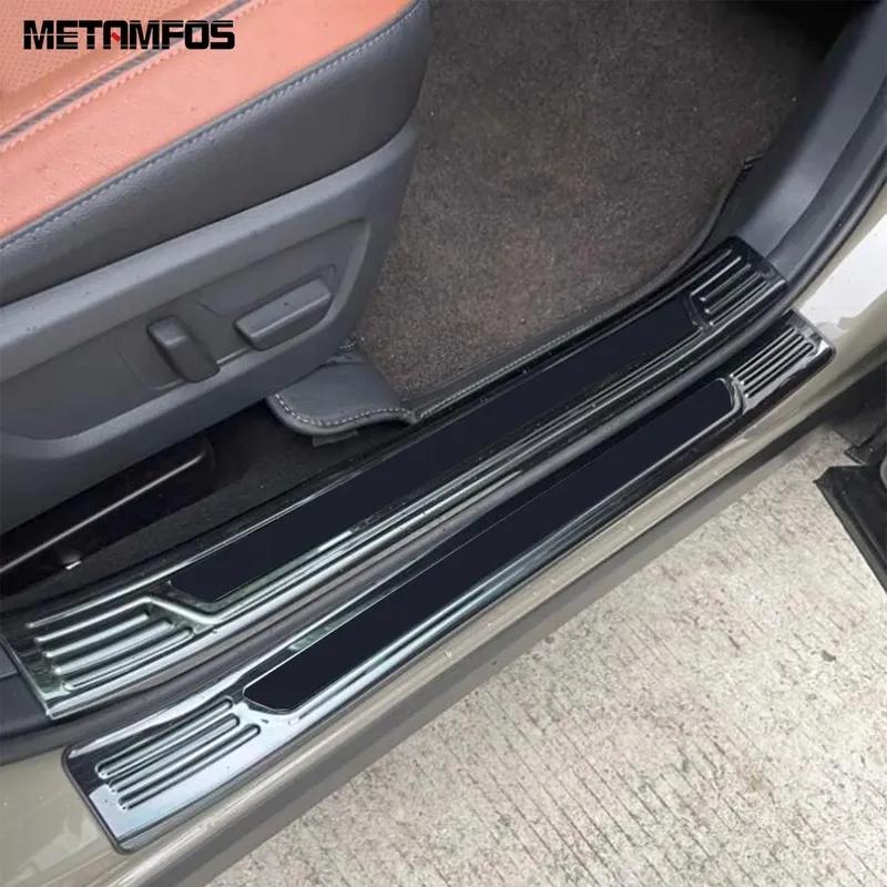 For Mazda CX-50 CX50  2024 2026 Steel Interior Outer Door Sill Scuff Plate Welcome Pedal Entry Guard Accessories Car Styling