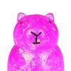 Squeezable Capybara Stress Relief Toy Glitter Capybara Sugar Stress Ball Soft Stretchy Relaxing Animal Pinch Fidget Toy