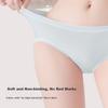 Nanjiren [40 Modal] Women's Underwear, Seamless Antibacterial Triangle Panties, Breathable for Women, Summer Style, 4 Pieces