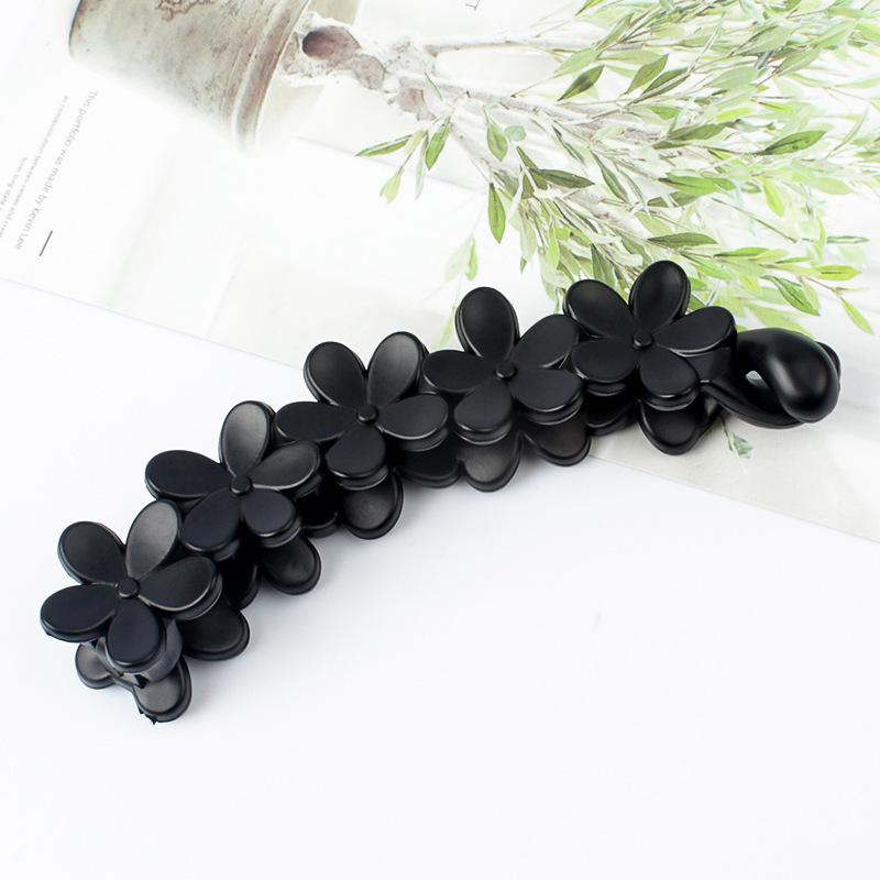 

Clear Plum Blossom Hair Claw Clip - Cute, Girlish Design in Multiple Colors