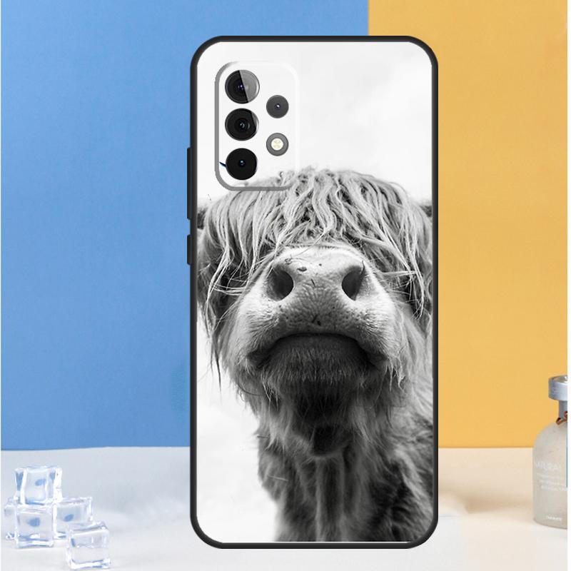 Highland Cows For Samsung Galaxy A13 A33 A53 A36 A26 A05 A06 A16 A54 A34 A14 A32 A52 A55 A35 A15 A56 Case