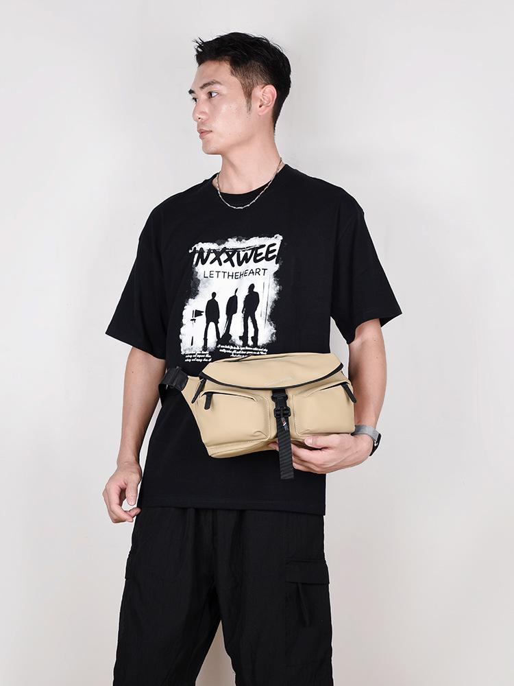 Unisex Large Capacity Oxford Cloth Crossbody Travel and Commuter Bag