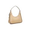 New MICHAEL KORS Wilma Leather Shoulder Bag, Crescent Bag, Handbag, Shoulder Bag Women's Light Umber 32R3S3WN6L-222