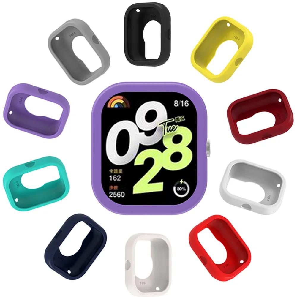 Klockfodral För Redmi Watch 4 Mjukt och Lätt Silikon Skyddande Cover Skal För Redmi Watch 5 Sportklocka Skal Ersättning