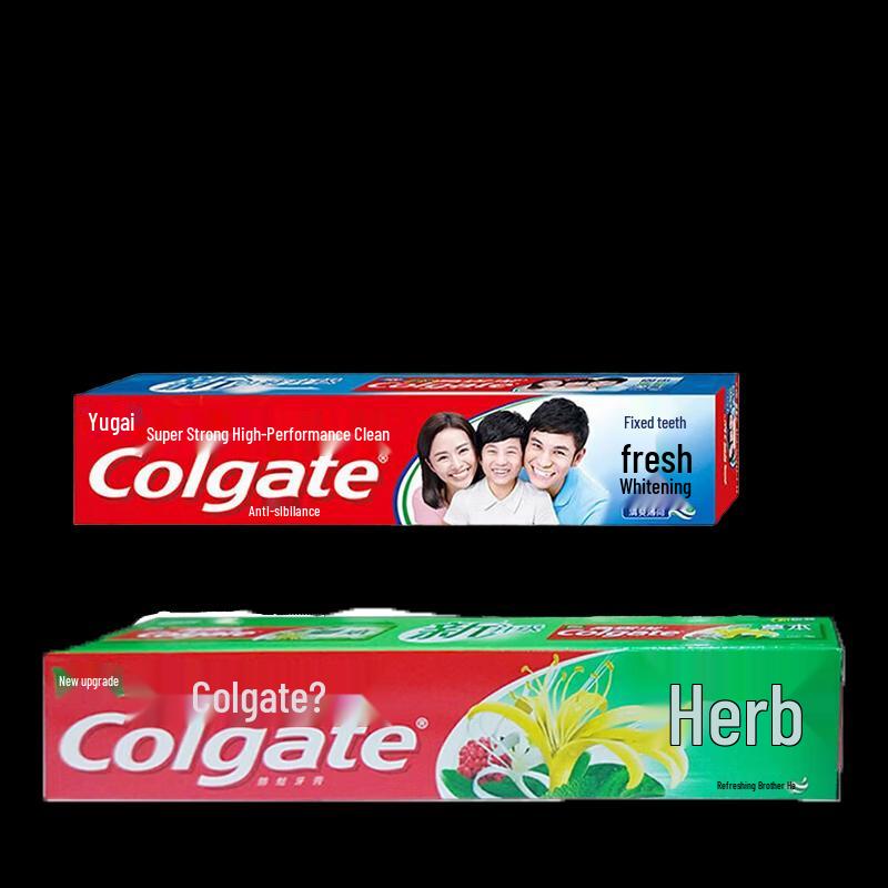Colgate Herbal & Ultra Strong Toothpaste Duo Pack