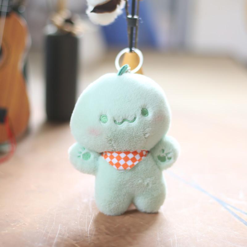 Adorable Plush Toy Keychain Little Yellow Chick Soft Short Plush Stuffed Animal