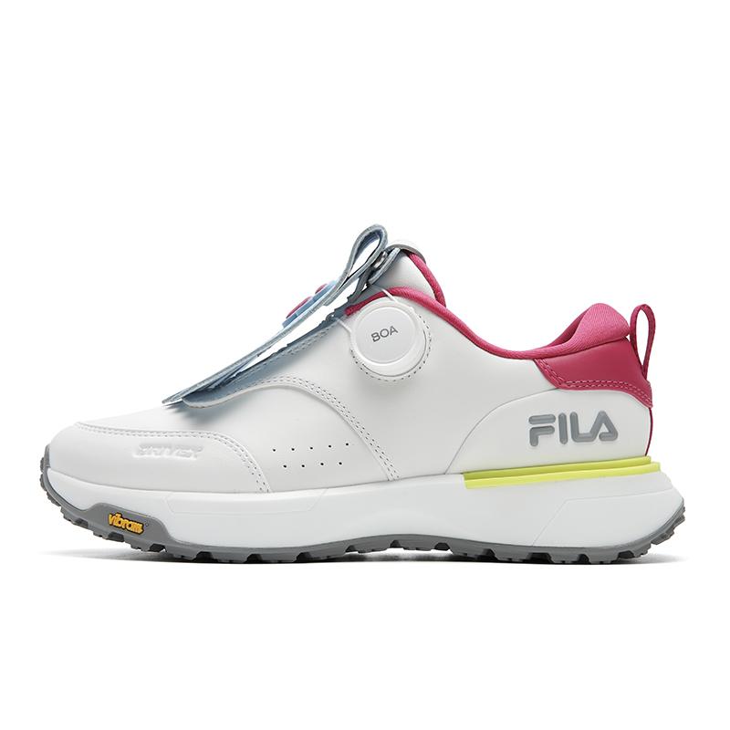

Fila GF Drivex Спортивная тренировка Удобные Универсальные Толстая подошва Обувь для гольфа Женские кроссовки Белый Красный A12W541707FBC 37.5