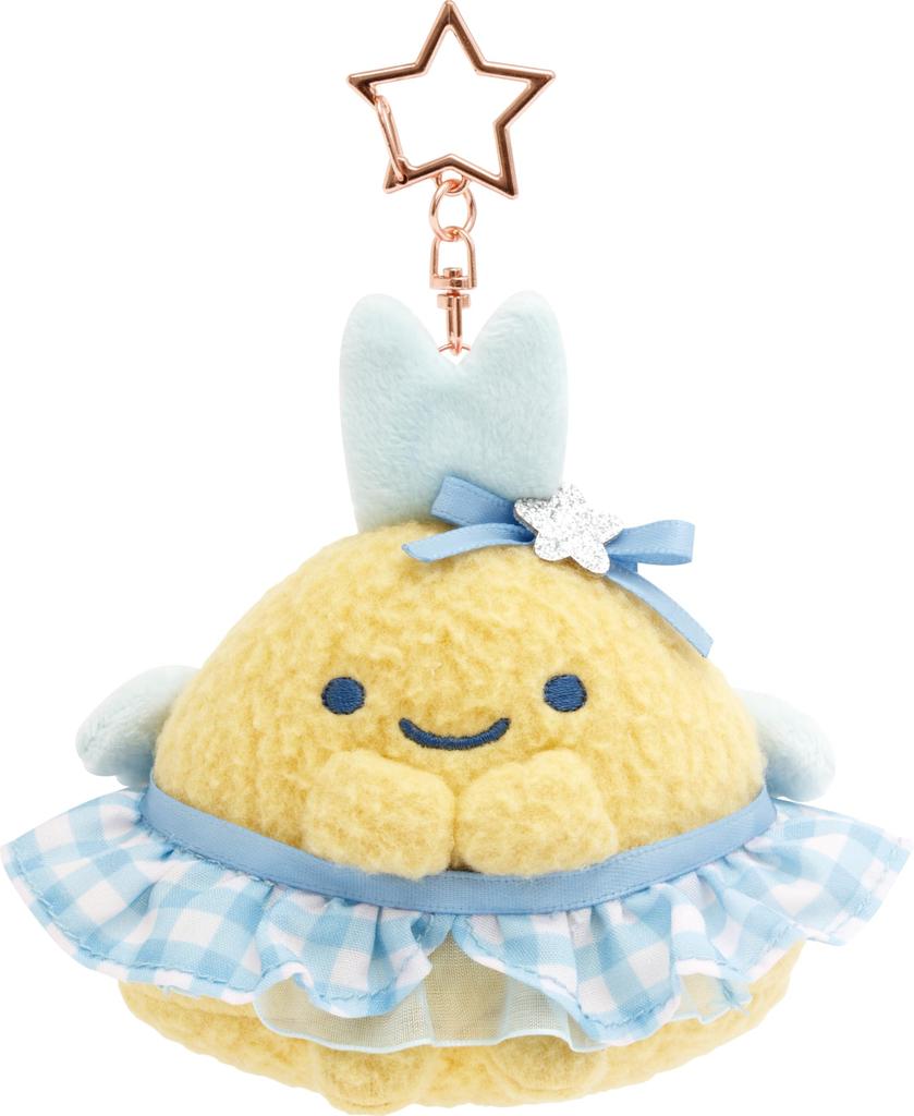 MV12501 Sumikkogurashi Dreaming Tails Dream Hanging Plush Toy Fried Horse Mackerel Tail