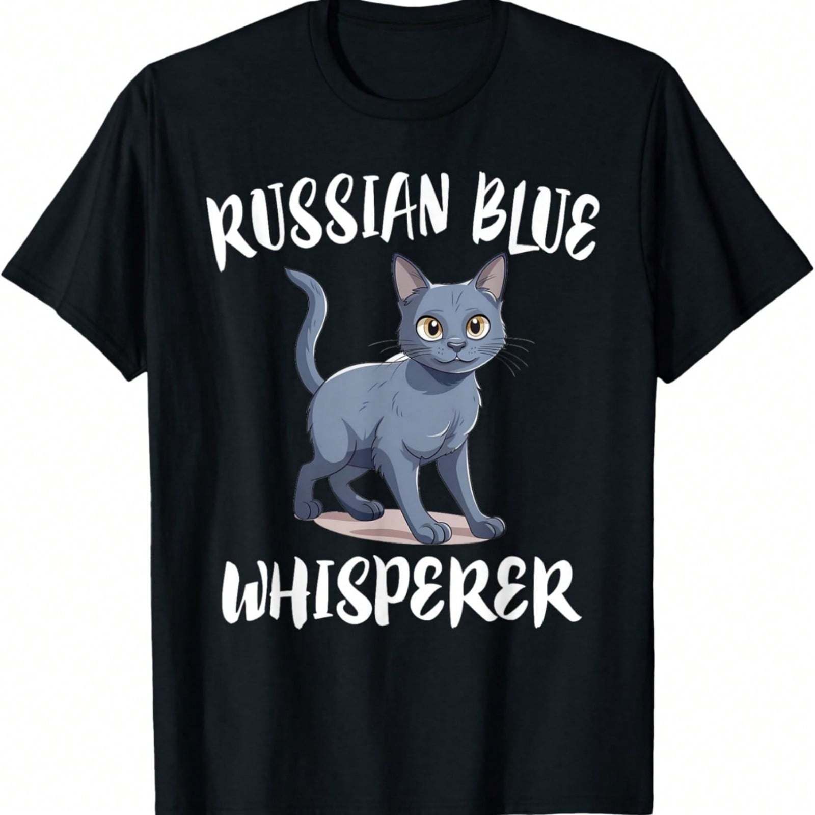 Russian Blue Cat Whisperer T-Shirt S разноцветный