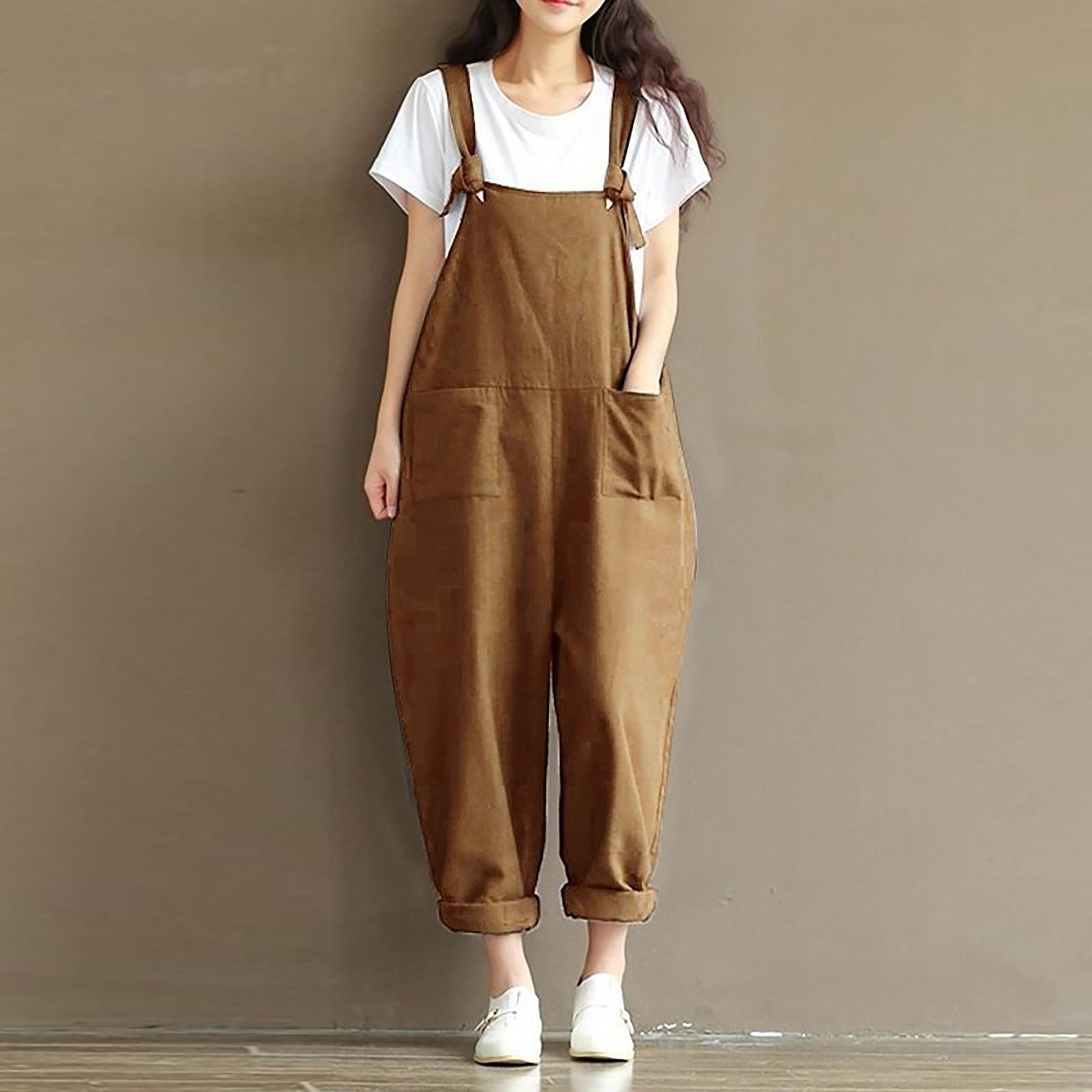 

New Summer Leisure Casual Loose High Waist Women s Dome Vintage XXL хакі
