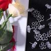 A Box Heart Shape Push Pins 50/100PCS Transparent Flower Push Pin Heart Push Pins  School