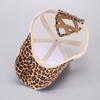 1 Women'S Sexy Leopard Print With Ponytail Baseball Cap, Suitable For Street Outdoor Leisure