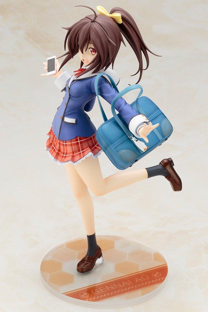 Kotobukiya Figurka Frame Arms Girl Ao Gennai v měřítku 1/7, lakovaná PVC.