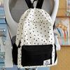Schoolbag small fresh cute ins large capacity schoolbag female junior high school high value backpack versatile backpack new