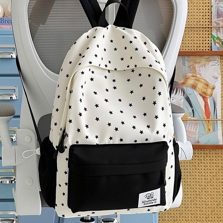 Schoolbag small fresh cute ins large capacity schoolbag female junior high school high value backpack versatile backpack new