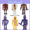 Jucării Colecționabile Five Nights At Freddy's Figurine de Acțiune Luminoase Set de 6/8 buc