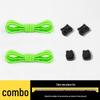 No-Tie Elastic Shoelaces for Slip-On Shoes - Unisex Sports Laces, One Pair
