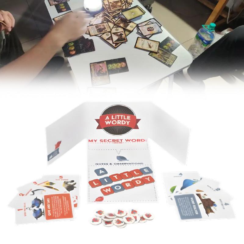 A Little Wordy By Exploding Kittens Card Games Adults Kids Family Game Board