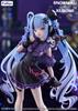 Original Genuine Model FuRyu Trio-Try-iT Hatsune Miku 19cm Snow Miku x Kuromi Figure Anime Figurine PVC Toys Gifts Collections