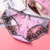 Women Pantie Sexy Lace knicker High Elastic Embroidery Yarn Underpants Underwear