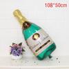 Champagne Cup Foil Balloons Wedding Balloons Whiskey Bottle Balloon Party Decoration Supplies