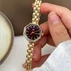 Mini Kleine Exquisite Quarzuhr Mittelalterliches Armband Damen Uhr Inlandsprodukt 1990er Retro Achteckiges Zifferblatt
