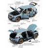 1/24 Maßstab Simulation BMW XM Legierung Automodell Metall Die Cast Ornament Sound Licht Kinderspielzeug Automodell Geburtstagsgeschenk für Jungen