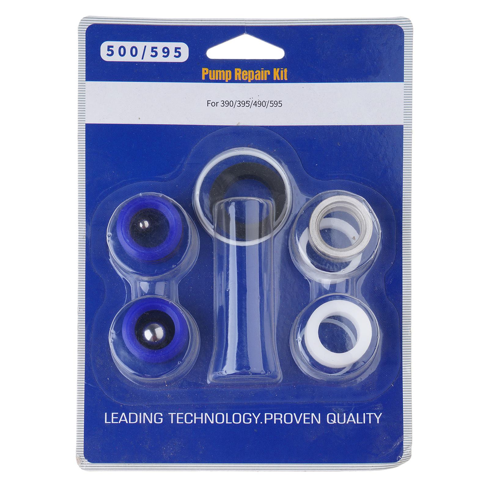 

Комплект сальников для ремонта насоса Резиновый комплект для ремонта насоса Комплексный набор инструментов для ремонта насоса для безвоздушных распылителей 210 230 595