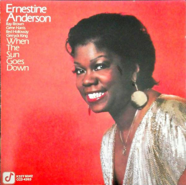 

CD ERNESTINE ANDERSON - When The Sun Goes Down K32Y6042 King Records 1985 Japan ObiJazz Used