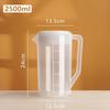 ZISIZ Large Capacity Plastic Cold Water Pitcher