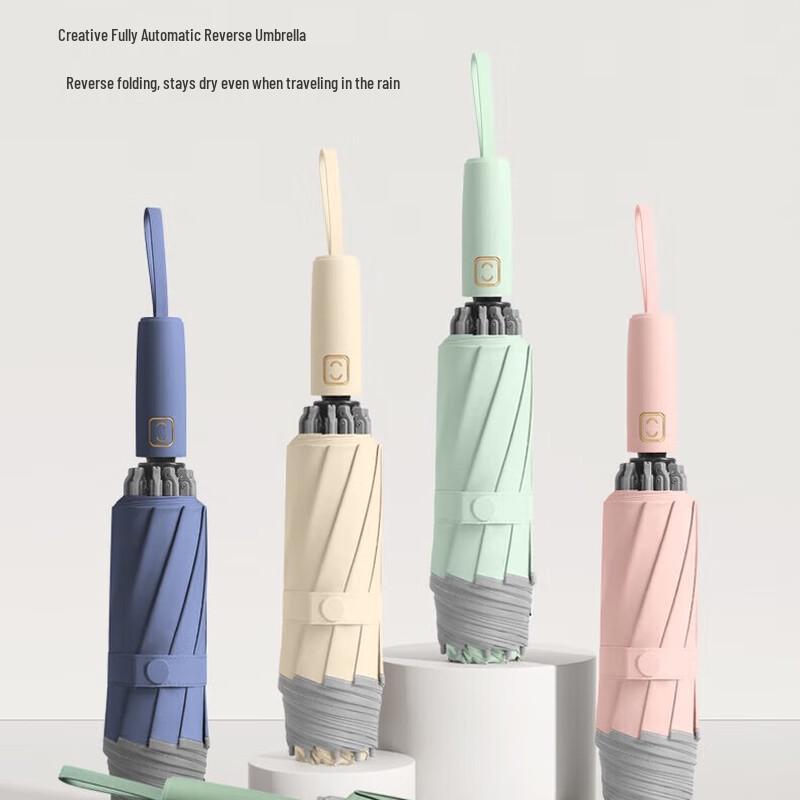 MAYDU Automatic Reverse Folding Umbrella