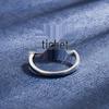Korean Style Adjustable Zirconia Floral Copper Ring for Women
