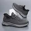 Men's shoes 2025 spring new casual shoes men's running sports shoes fly-woven mesh youth running shoes