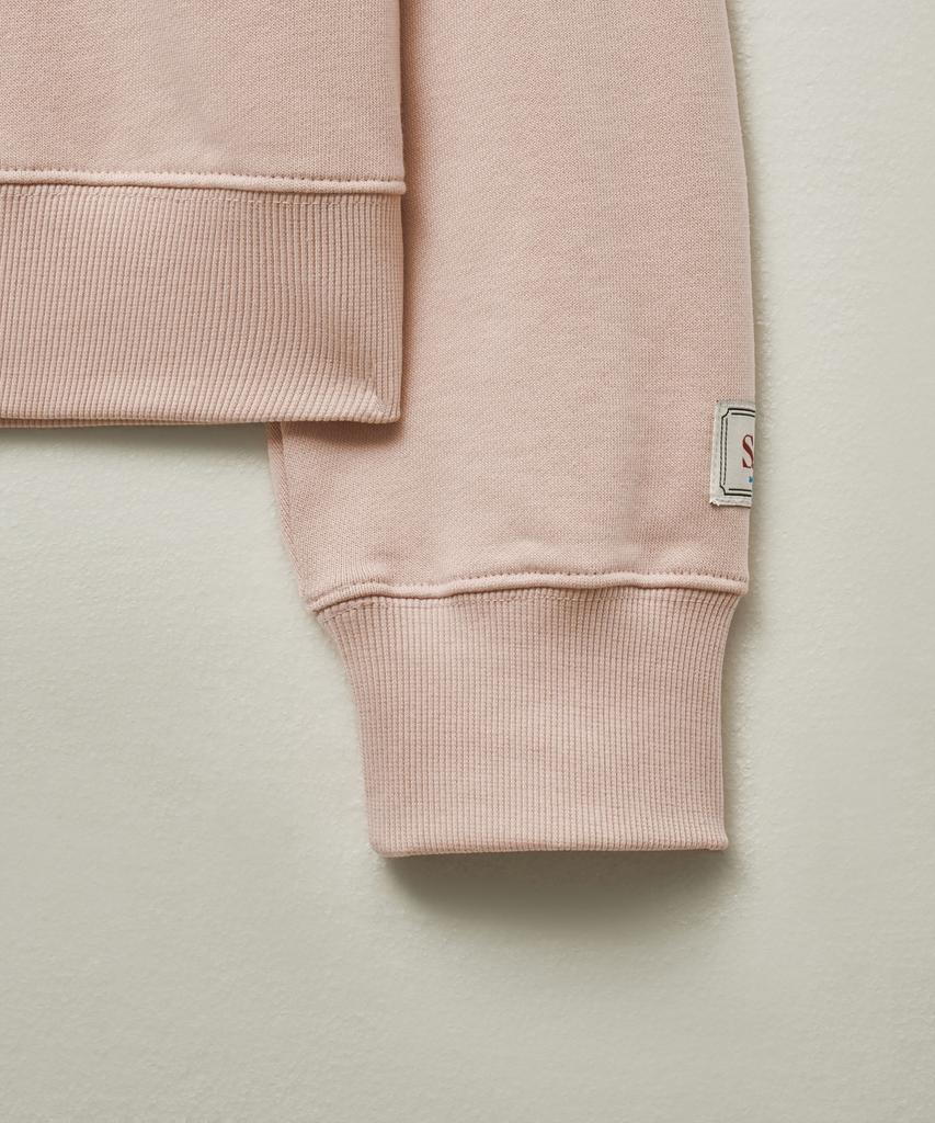 Seteo Classic Logo Sweatshirt Light Pink