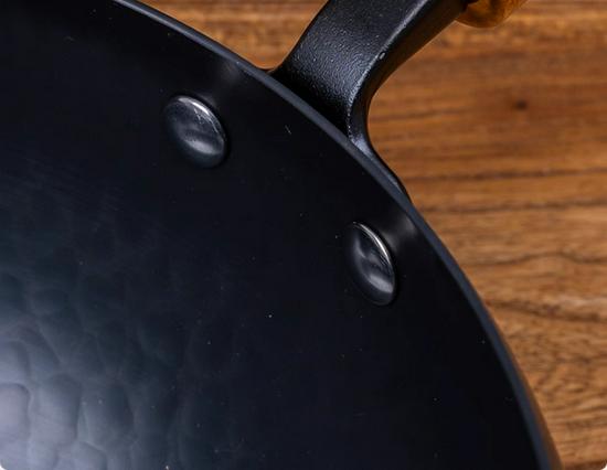 Ancient Method Non-Stick Flat Bottom Iron Wok for Stir-fry & Stew