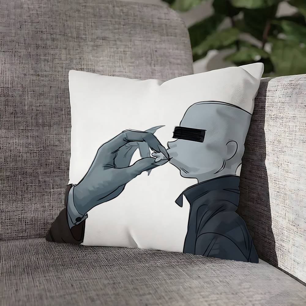 P-Pressure S-Sebastian Solace Throw Pillow Case For 50cm 30cm 55cm 45cm 40cm Square Bed Pillowcase Cover