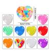 Valentine'S Day Peach Heart Tpr Bubble Ball Stress Relief Toy Love Release Water Ball Pinch Music Stress Relief Tool