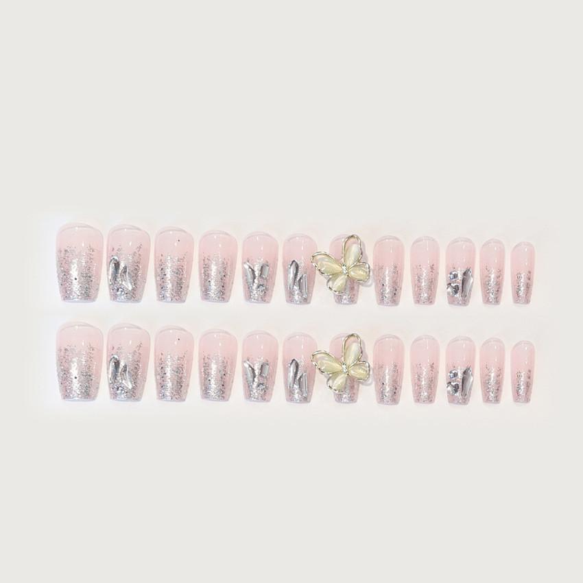 Nail Nail Wear Fashion Personality Advanced Pure Wind Butterfly Nail Patch Style