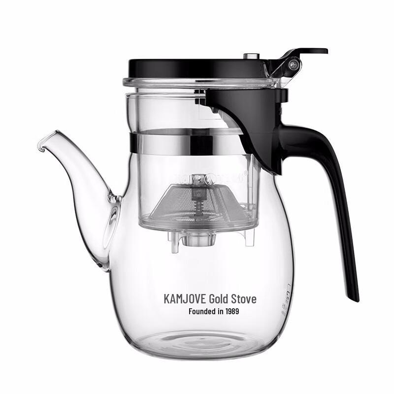 Jinzhao Heat-Resistant Glass Infuser Teapot