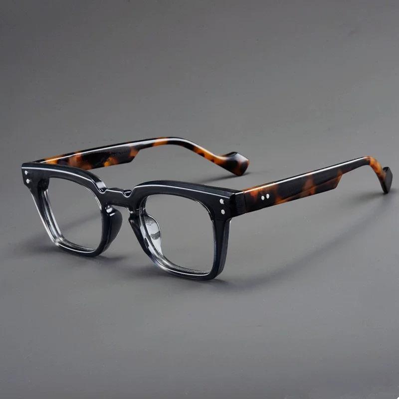 New Men's Square Business Reading Glasses Anti-blue Light Glasses Trend of Ultra-light Ladies Presbyopia Glasses Frame