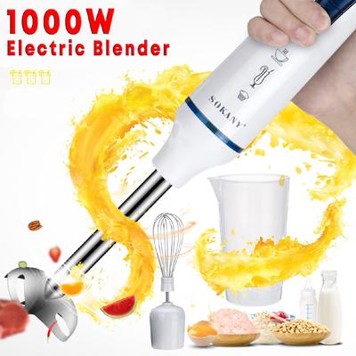 Elektrické ruční mixéry 3V1 1000W mixéry na vejce Domácí kuchyňský mixér Tyčový mlýnek na dětskou výživu