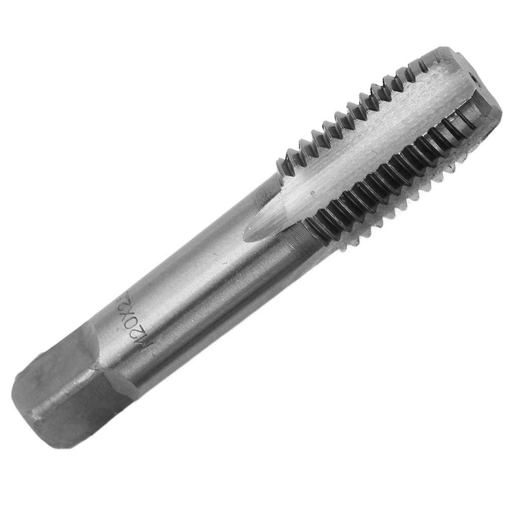 2pcs High Speed Steel Metric Thread Tap Straight Flutes Thread Tapping Tool Hand Thread TapM20x2.5