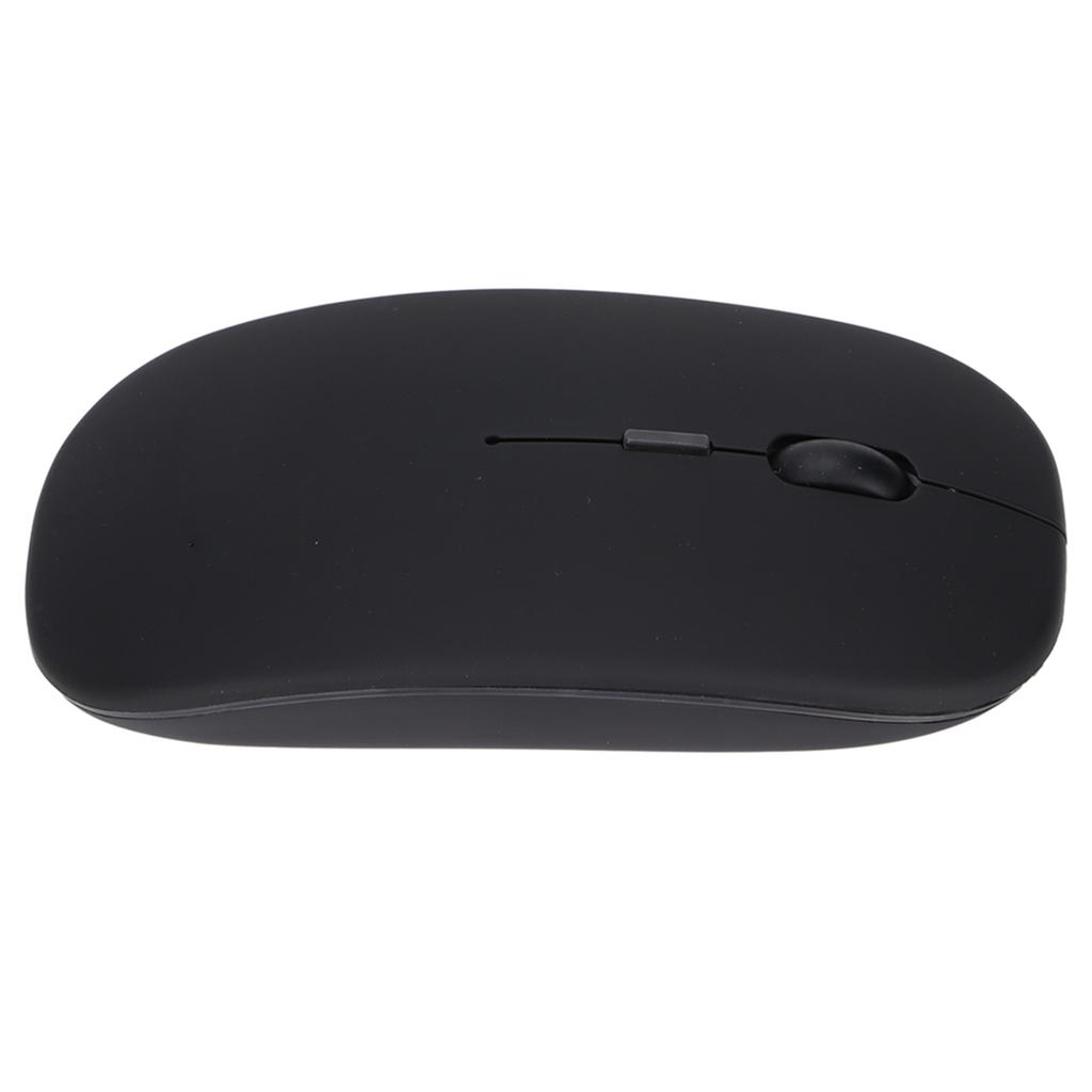 Wireless Optical Mouse 2.4GHz DPI Regulation Silent Switch Colorful Lights Office Light MouseBlack