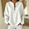 Women S Casual Crew Neck Pullover Long Sleeve Sweatshirt