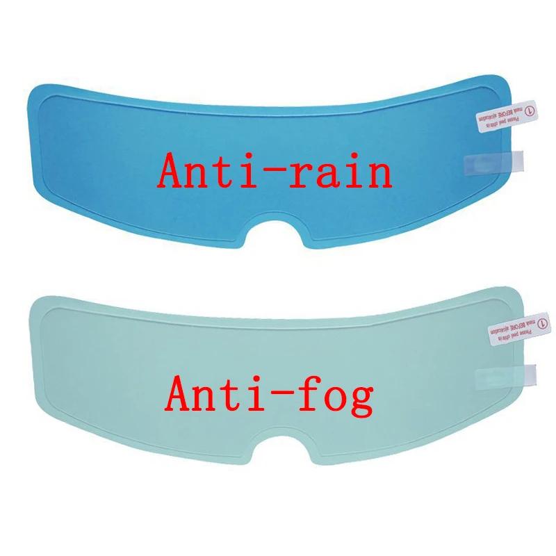 Motorcycle Helmet Clear Rainproof/Anti-fog Film Helmet Lens Durable Nano Coating Sticker Safety Driving Moto Helmet AccessoriesSpeed Sensors 6