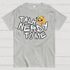 Talk Nerdy To Me Cotton Summer Casual Cool Loose T-Shirt